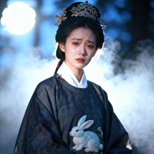 逾期婚纱#AI创作大赛秋意氛围赛季