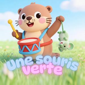 Une souris verte | Comptine pour enfant