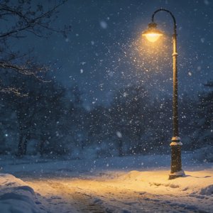 西雅图的雪夜