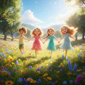 Primăvară, bun venit! (Cântecel de grădiniță pentru copii)