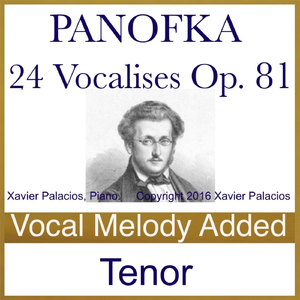 Vocalises, No. 13 in A Minor, Op. 81 (Melody Added)