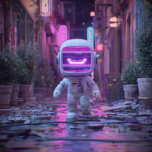 Neon Glitch Beat