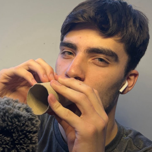 Cardboard Tube With Mouth Sounds