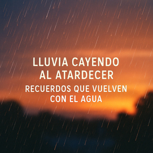 Lluvia Cayendo al Atardecer, Sonido que Abraza el Corazón