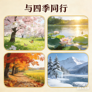 万紫千红总是春