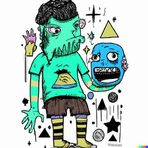 psychedelic in my brain