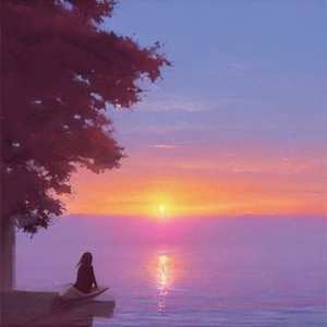 送给你一首温柔的《黄昏》 希望你一切都好