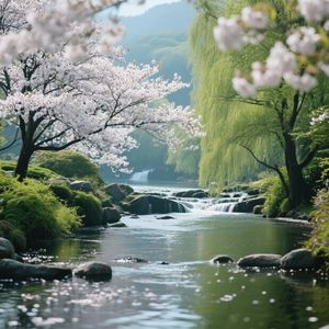桃溪春澜