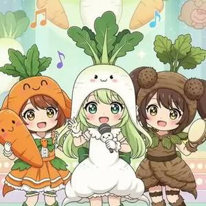 🥕Veggie girls Beauty pop♡🥕#どうようしようよ by ℙ𝔸𝕋𝕆 ℂ𝕙𝕒𝕟
