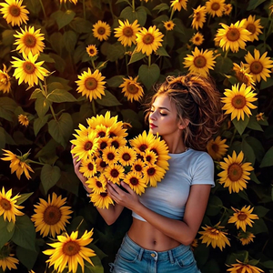 Бывают женщины цветы