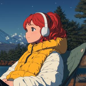 星空キャンプの夜 - LOFI