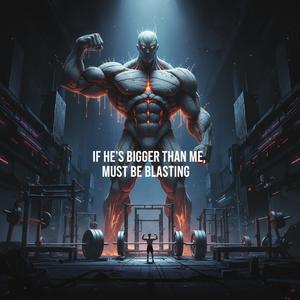 If he's bigger than me, he must be blasting