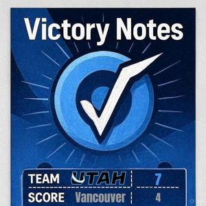 2025/26 Utah Mammoth: Game 76: at Vancouver Canucks: Keller's Trick