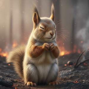 大切な森に動物達が祈りをささげる・映画のようなストーリーミュージック