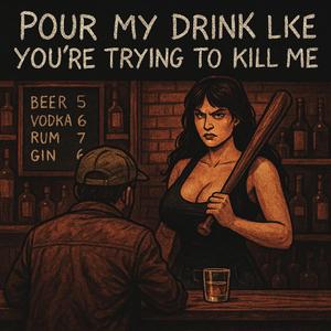 Pour my drink like you're trying to kill me