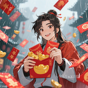 今年该我发财了