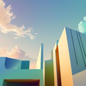 감성적인 멜로디, 미묘한 합창단의 질감, 의기양양한 크레센도가 있는 느린 템포의 오케스트라 음악 - 40년의 도시 발전을 기리기에 완벽합니다