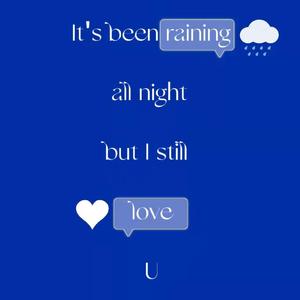雨下了一整夜但我还是爱你