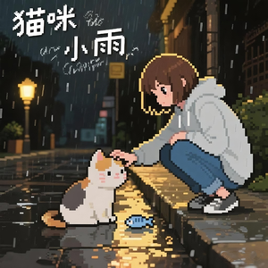 小雨 猫咪 你