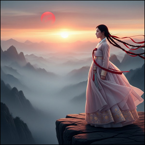 바람의 붉은 연