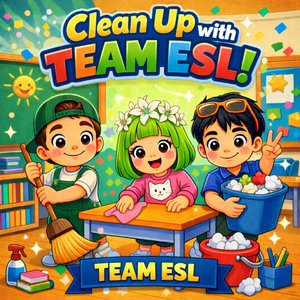 Clean up with Team Esl!