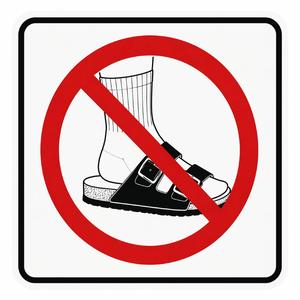 Don't Wear Socks With Birkenstocks