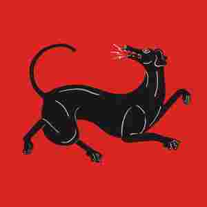 BLACK DOG / WHITE HORSE