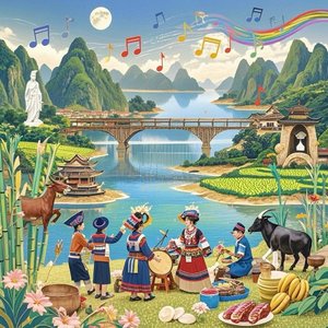 彩调传承山水百乐