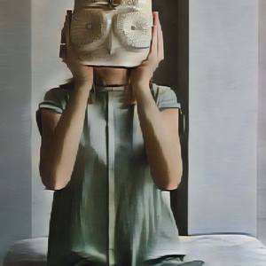 Die Schubkarre unter den Schubladen