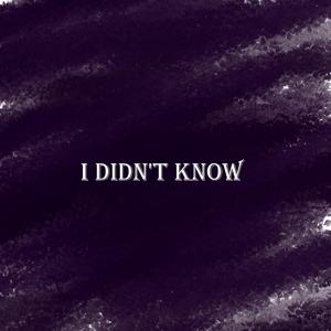 I Didn't Know (Piano Version)