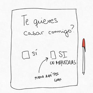 DIME SI QUIERES QUE ME CASE CONTIGO