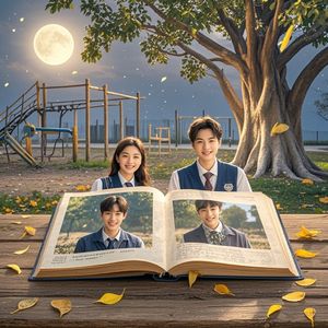 旧相册里的月光_不发胖只发财