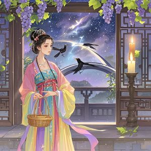 七夕寄情_翰墨书韵