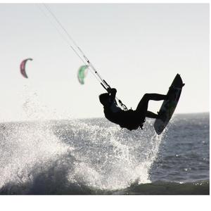 Kitesurfing Boy