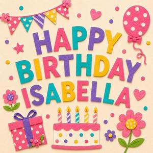 Happy Birthday Isabella (Kid’s EDM)