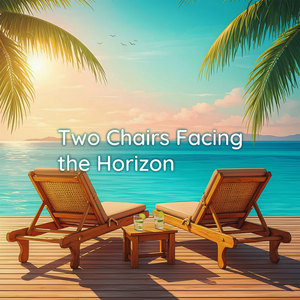 Two Chairs Facing the Horizon