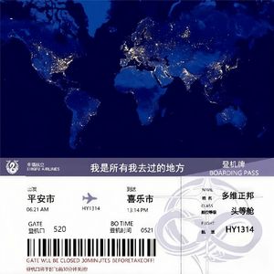 我是所有我去过的地方