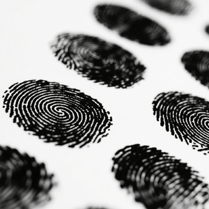 Thumbprints In Line