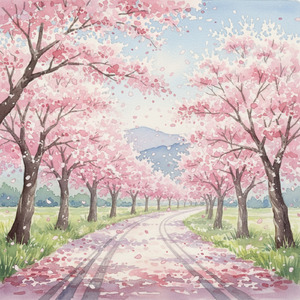 Beneath the Blossom Sky