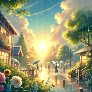 台風が温帯低気圧に変わったよ