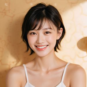 短发女孩