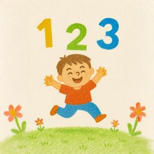 1, 2, 3... saltelliamo! (Impariamo a contare)