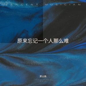 原来忘记一个人那么难