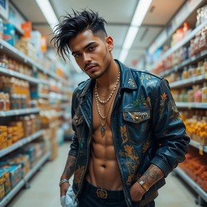 Perreo en el supermercado