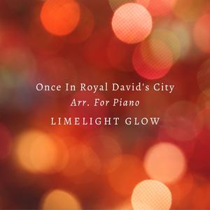 Once In Royal David's City Arr. For Piano