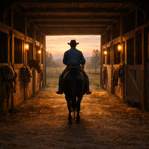 Black Gelding at dawn (Radio Edit)