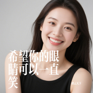 希望你的眼睛可以一直笑