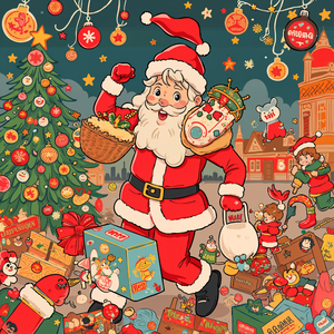 Luces Brillantes en el Pesebre