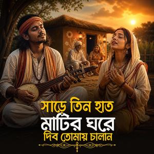 Sare Tin Hat Matir Ghore Dibo Tomay Chalan (সাড়ে তিন হাত মাটির ঘরে দিব তোমায় চালান)