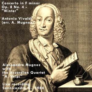 Vivaldi, Concerto L'inverno op.8 n.4, III. Allegro (arr. A. Mugnoz) - for Accordion Quartet